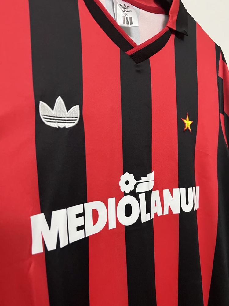 AC Milan Retro 1990-1991 season home jersey