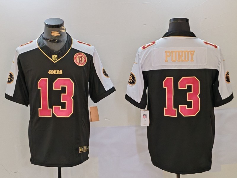 NFL 49ers City Royals PURDY No. 13  baseball uniform