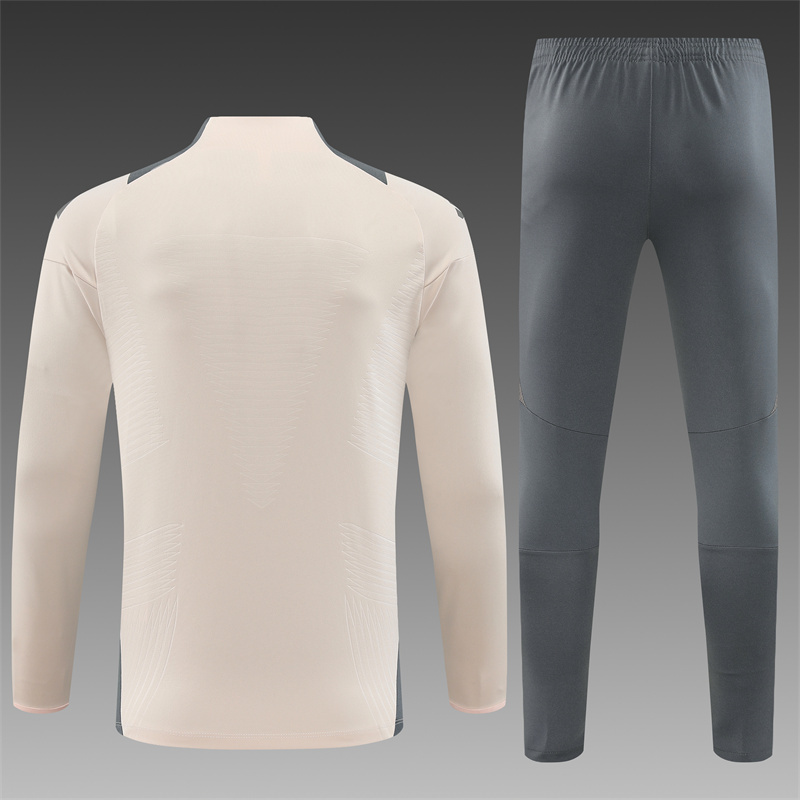 Real Madrid  24/25 Adults  Long sleeves  half-zip training suit Top + pants