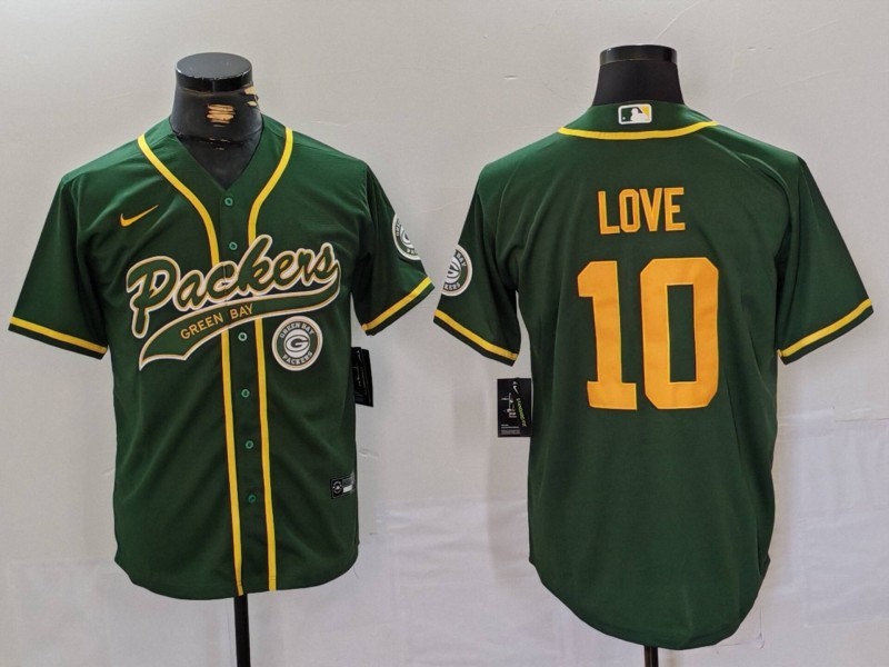 NFL Packers City Royals LOVE No. 10  baseball uniform