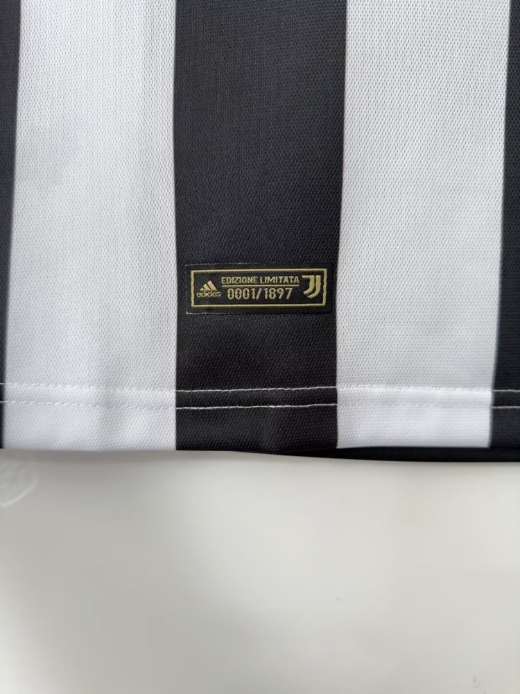 Juventus retro 120th anniversary jersey