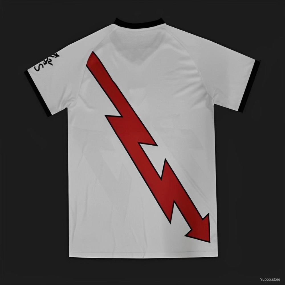 Rayo Vallecano 24/25 Away White Jersey-Fans Version