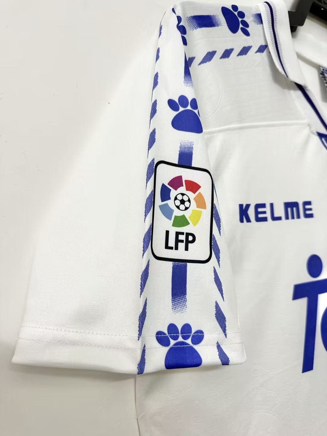Real Madrid Retro 1996-1997 home court jersey