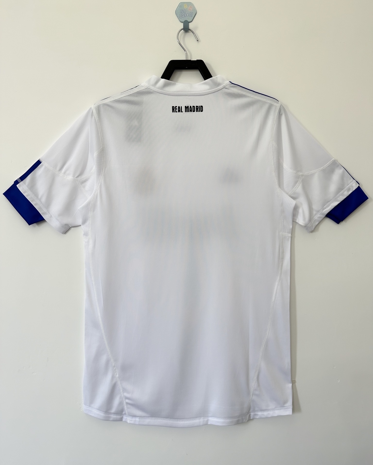 Real Madrid Retro 2010-2011 home court jersey