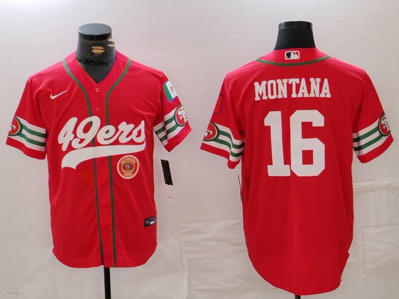 NFL  49ers City Royals  baseball uniform
