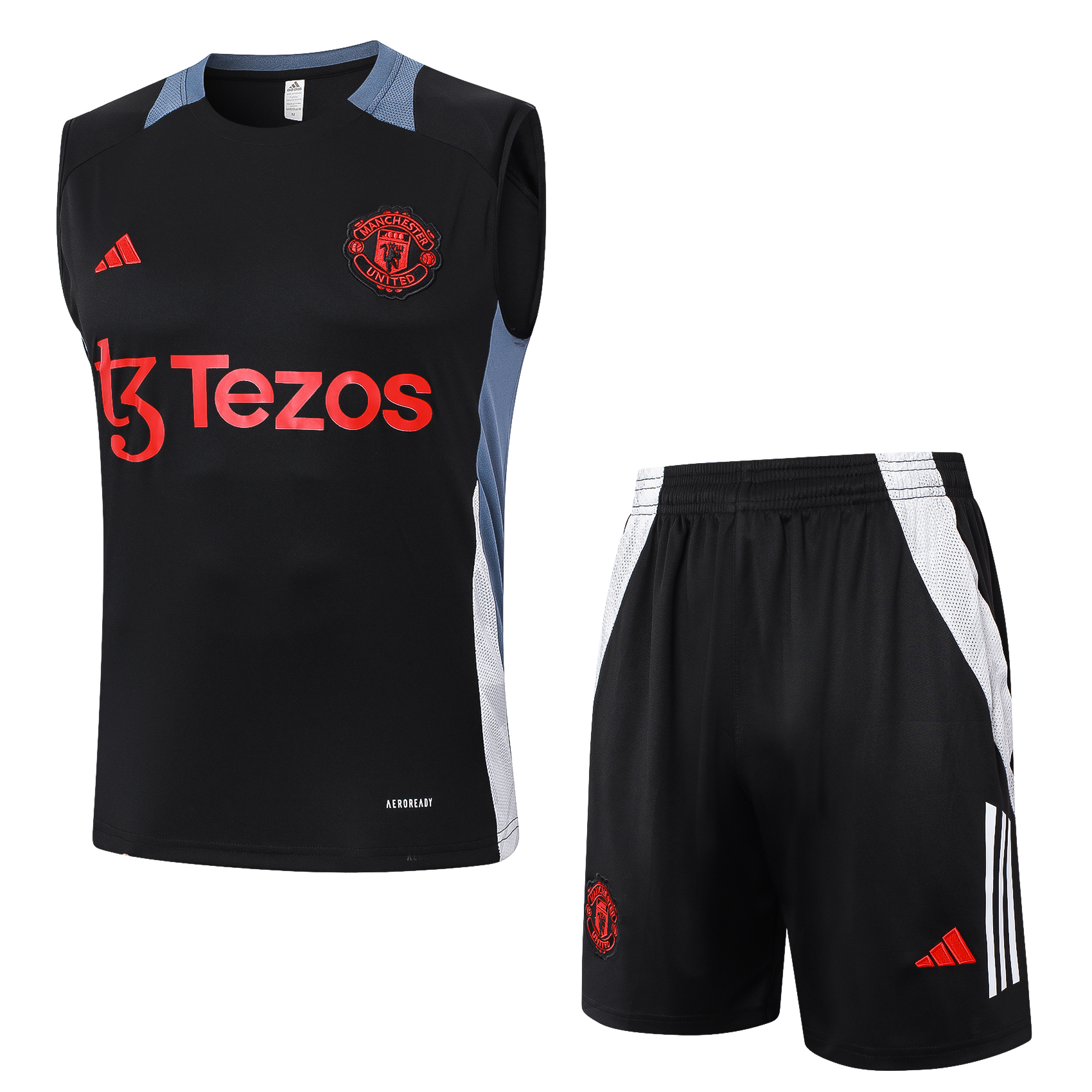 Manchester United 24/25 Adults sleeveless  Jersey+Shorts ﻿