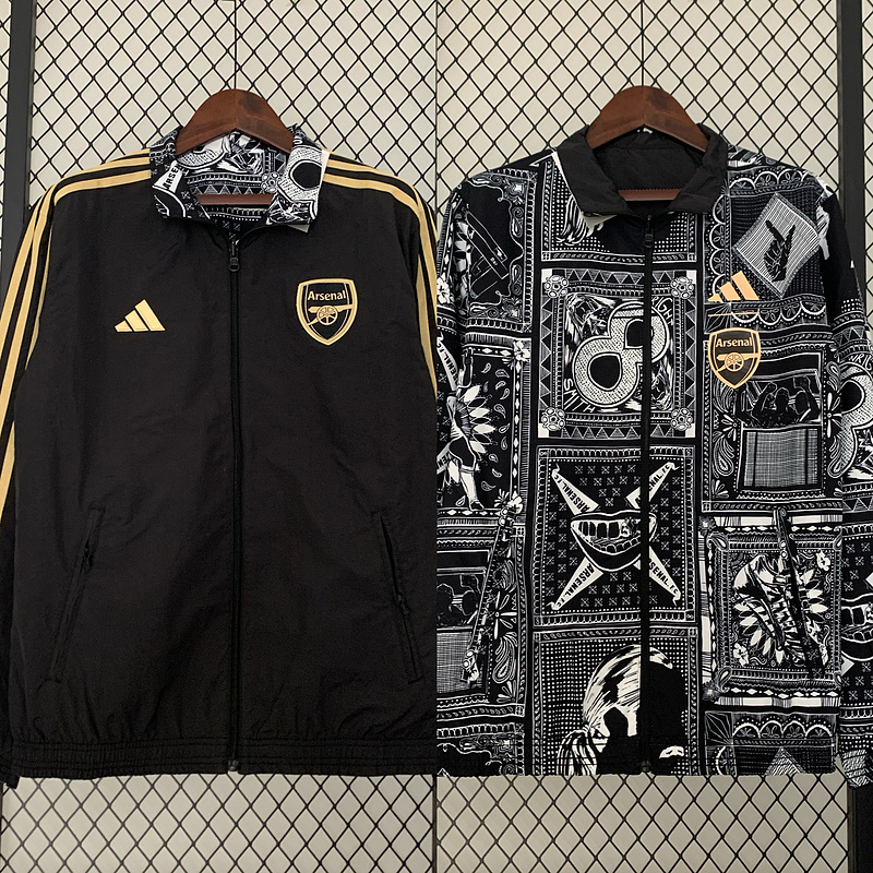 Arsenal 24/25 Both Reversible Windbreaker