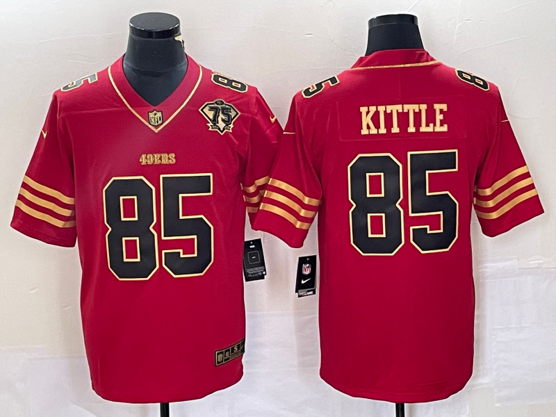NFL 49ers City Royals KITTLE No. 85  baseball uniform