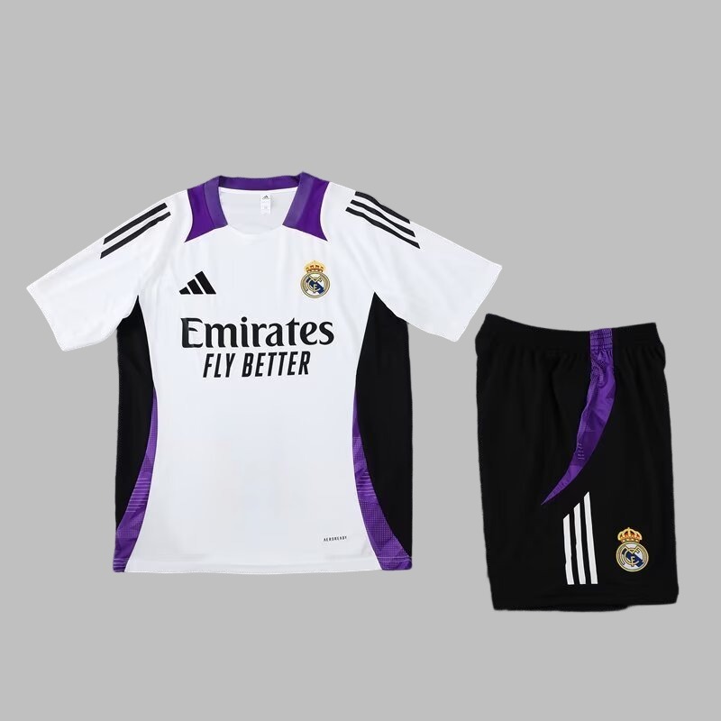 Real Madrid 24/25 Adults sleeveless  Jersey+Shorts ﻿