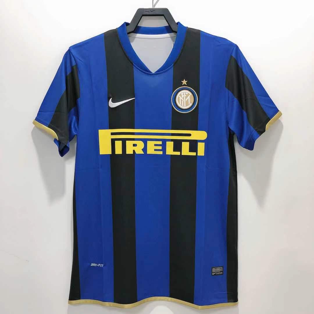 Inter Milan Retro 2008-2009 CHAMPIONS LEAGUE home court jersey