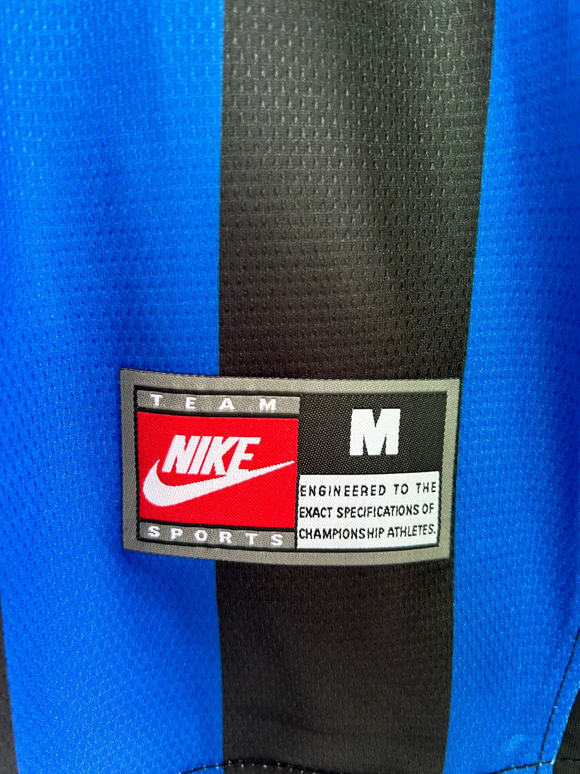 Inter Milan Retro 1998-1999 long home court jersey