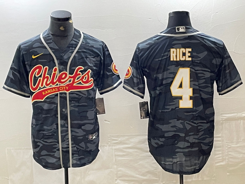 NFL Chiefs City Royals  baseball uniform