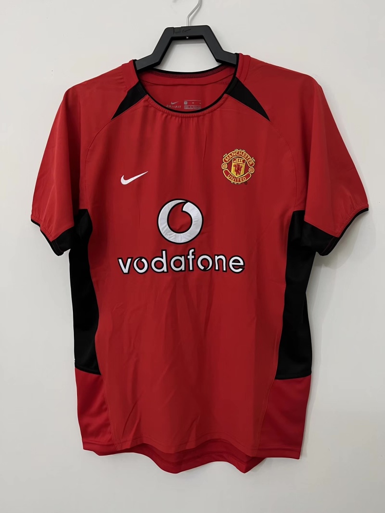 Manchester United Retro 2002-2004 season home jersey
