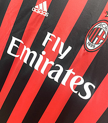 AC Milan 2017-2018 season home jersey