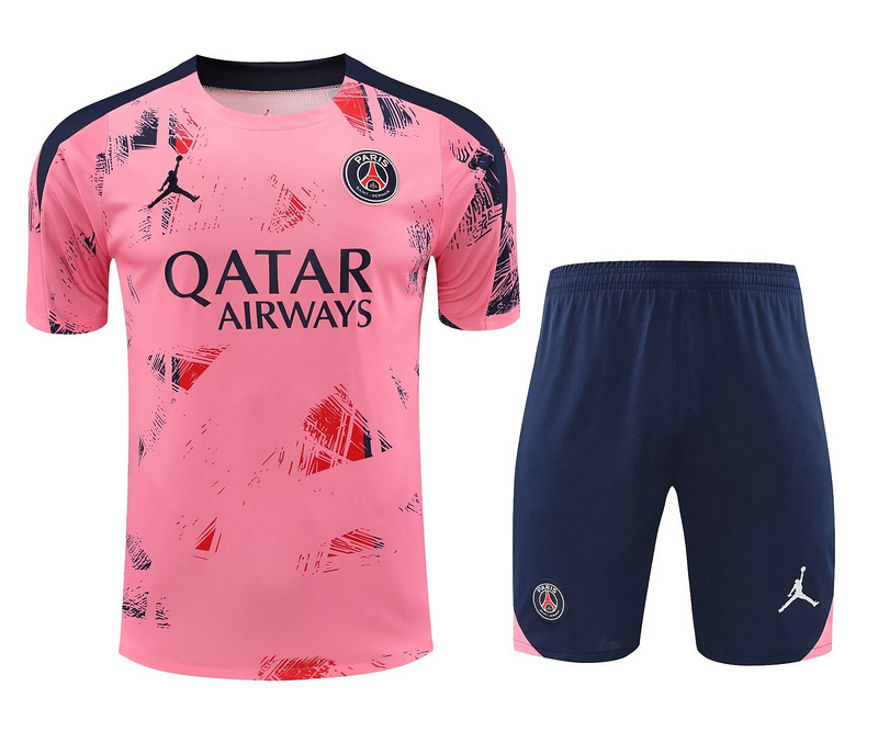 PSG 24/25 Adults short sleeved training suit with top and pants