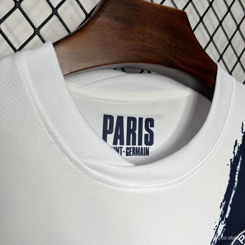 PSG 24/25  FANS  Away White Jersey
