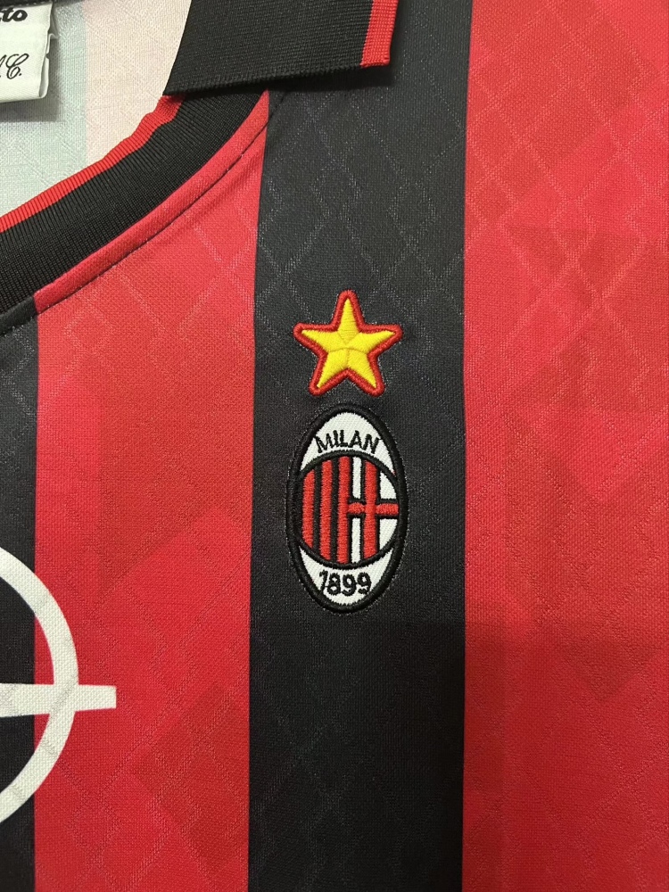 AC Milan Retro 1995-1996 season home jersey