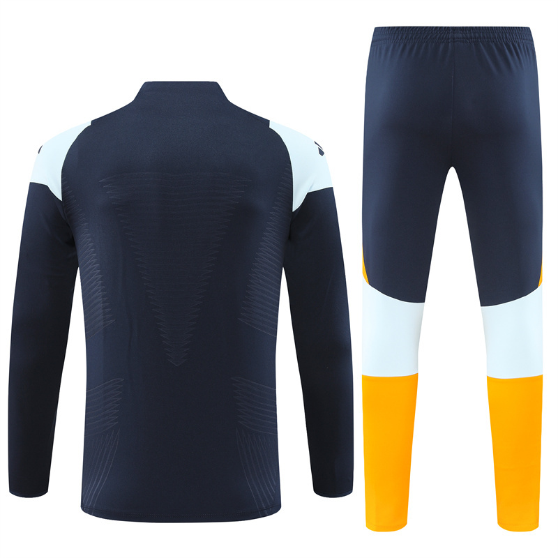 Real Madrid  24/25 KIDS  Long sleeves  half-zip training suit Top + pants