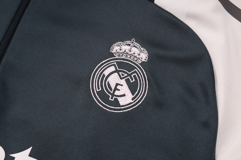 Real Madrid  24/25 Adults  Long sleeves  half-zip training suit Top + pants