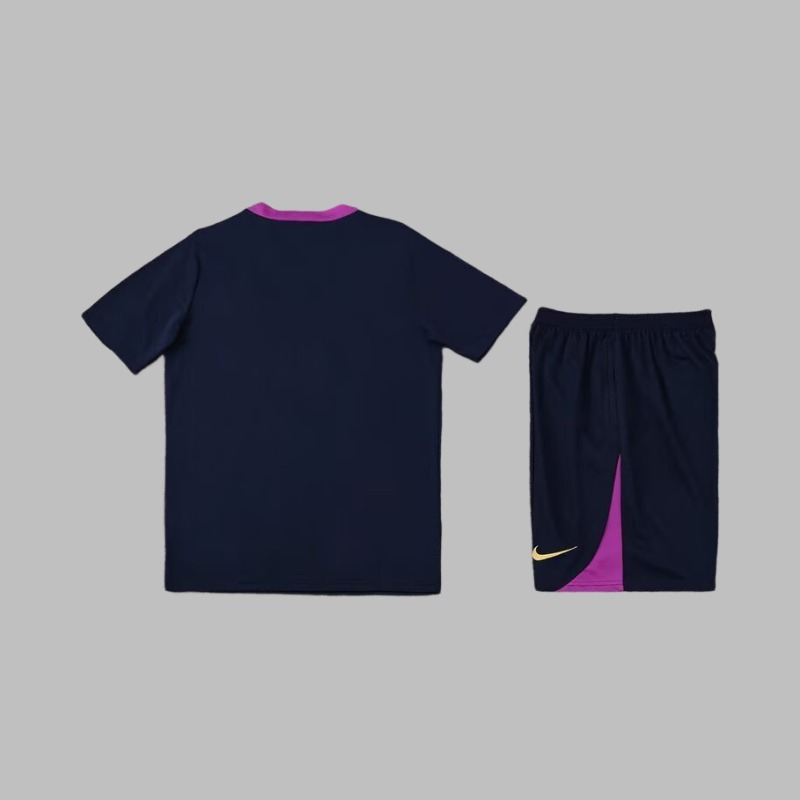 Barcelona 25/26 Adults short sleeved training suit with top and pants