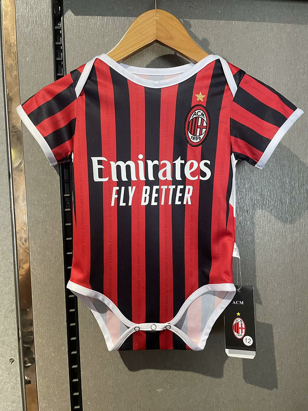 AC Milan 2024 Away Jersey  Baby Soccer Jerseys