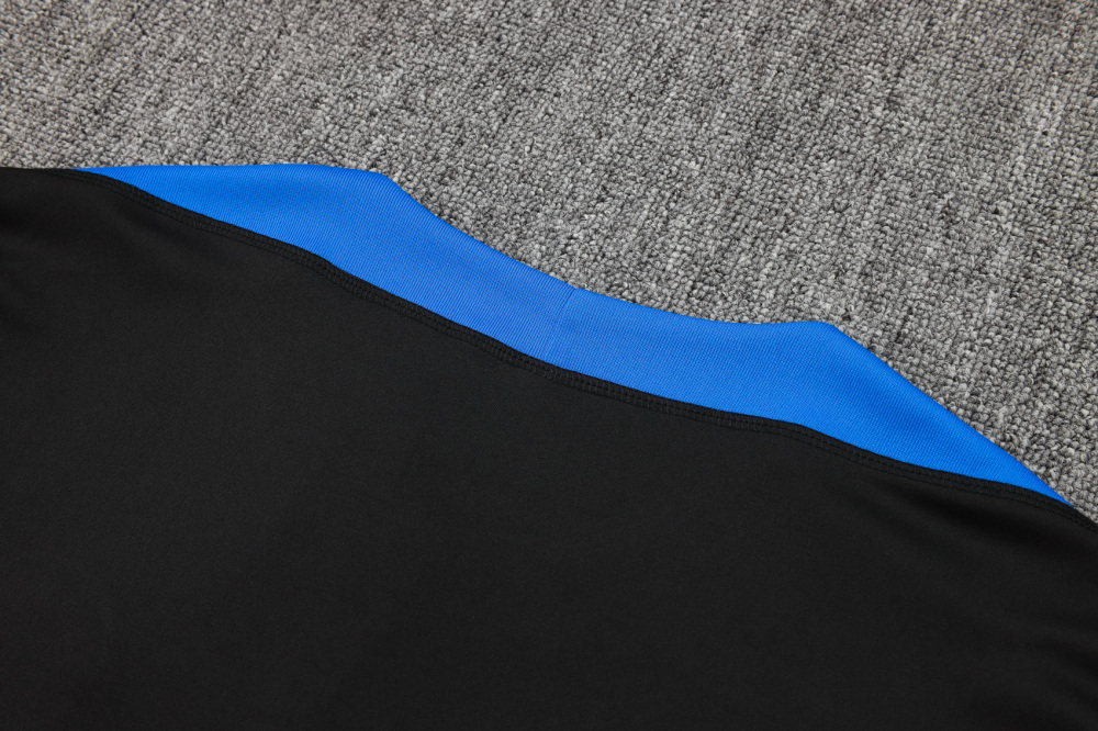 Inter Milan 24/25 Adults Black Short Sleeve Jersey+Shorts ﻿