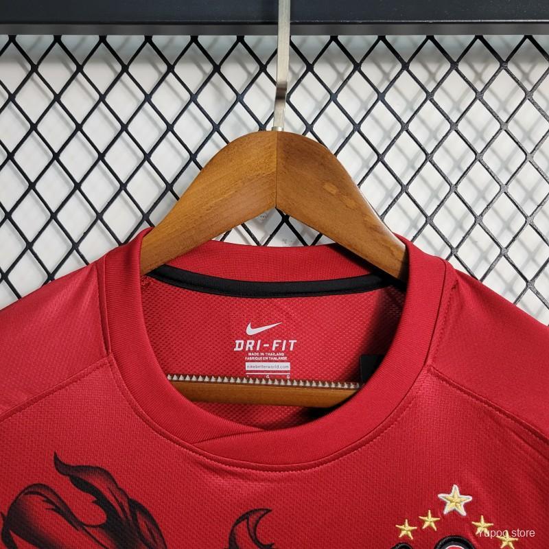Corinthians Retro 11-12 THIRD Red Soccer Jersey