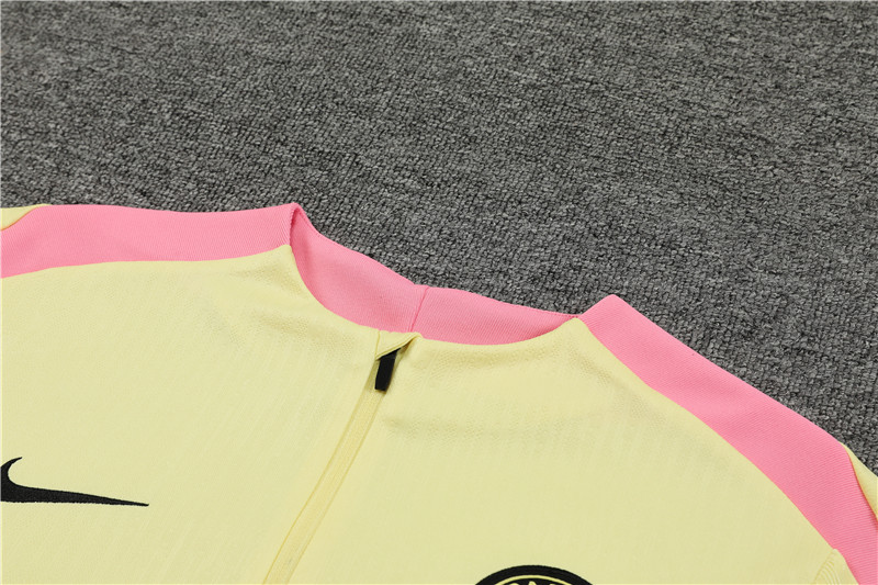PSG  24/25 kids  Long sleeves half-zip training suit Top + pants