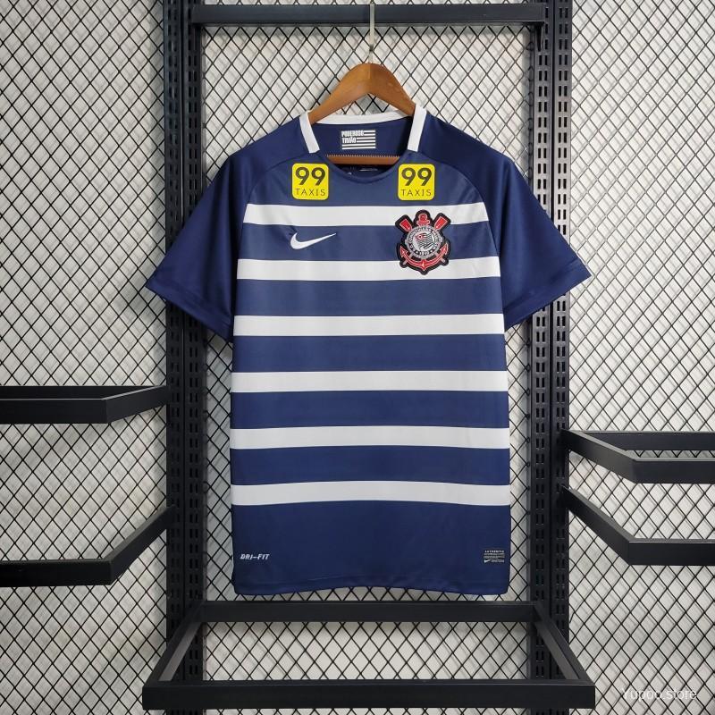 Corinthians Retro 14-15 Third Navy Soccer Jersey