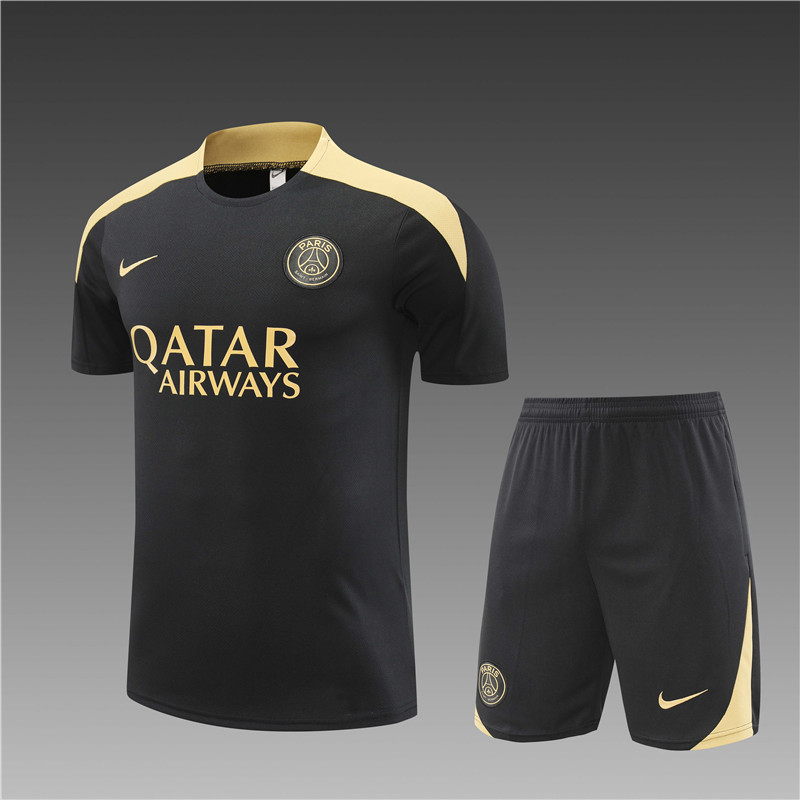 PSG 24/25 kids Short Sleeve Jersey+Shorts ﻿