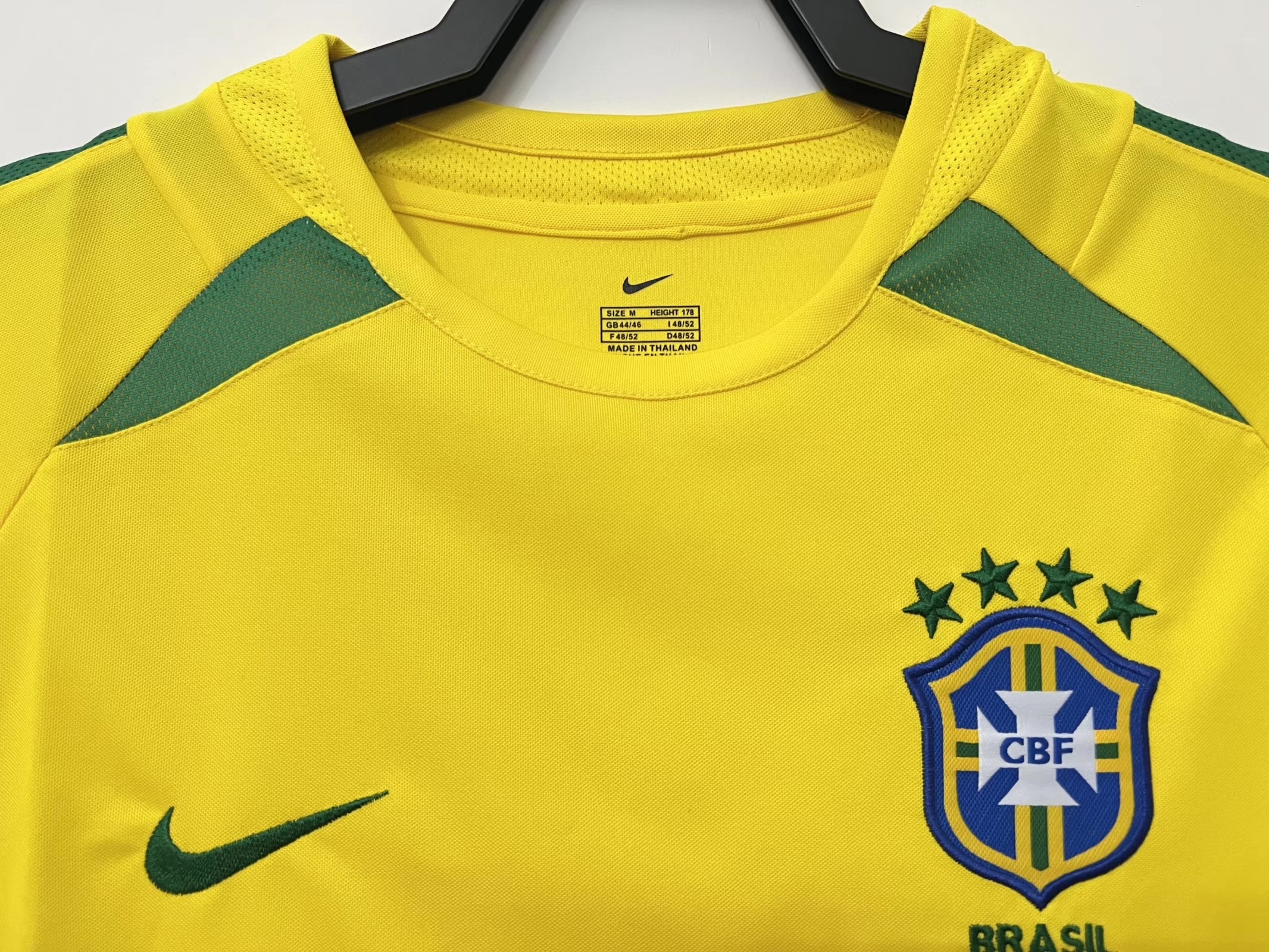 Brazil 2002 home jersey