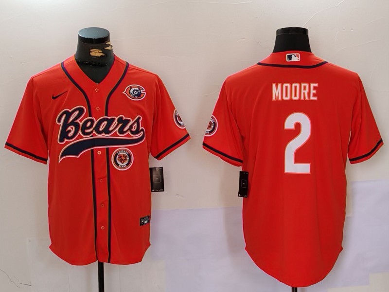 NFL  Bears City Royals  baseball uniform
