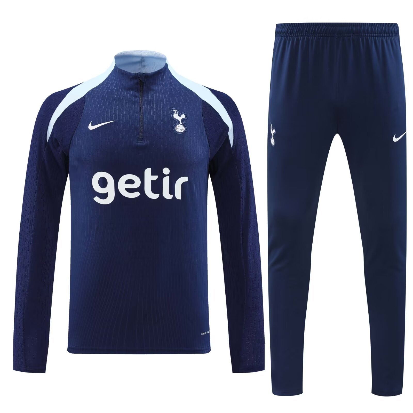 Tottenham 24-25 KIDS Long sleeves half-zip training suit Top + pants