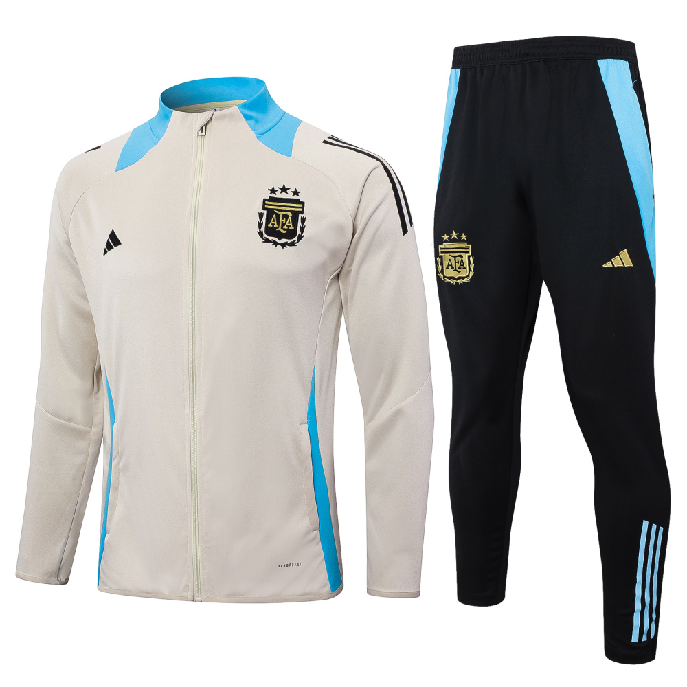 Argentina 24/25 Adults Long Zipper Training Jersey top + pants