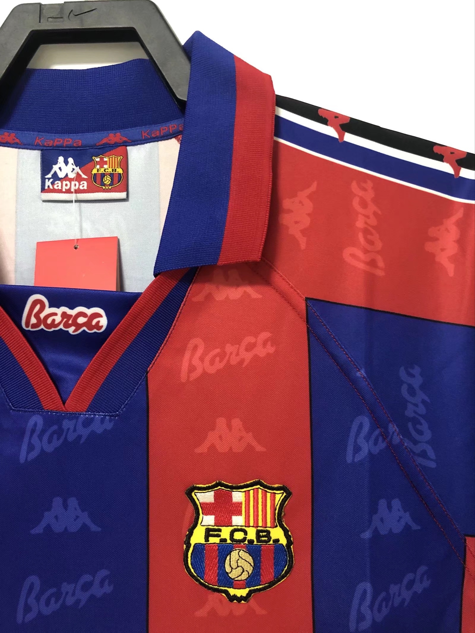 Barcelona Retro 96-97 season home jersey