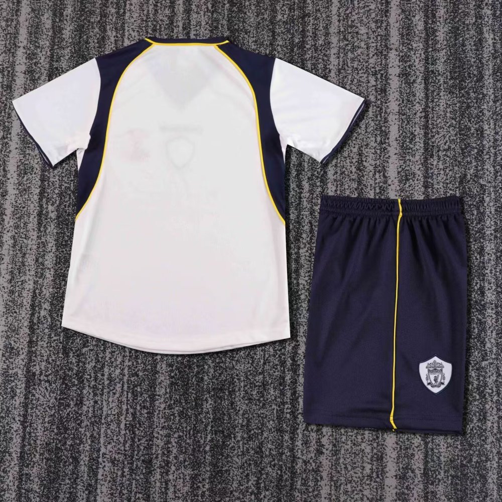 2001-02 Liverpool Away Kids Retro Kit