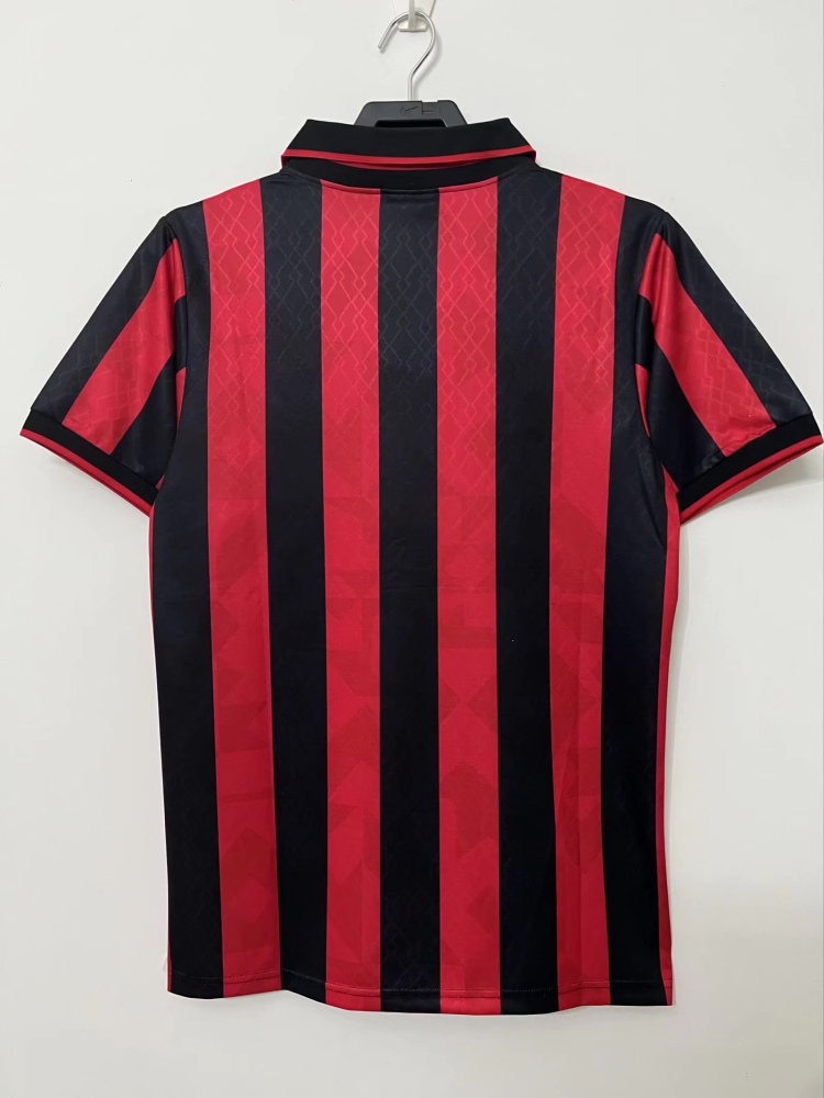 AC Milan Retro 1995-1996 season home jersey