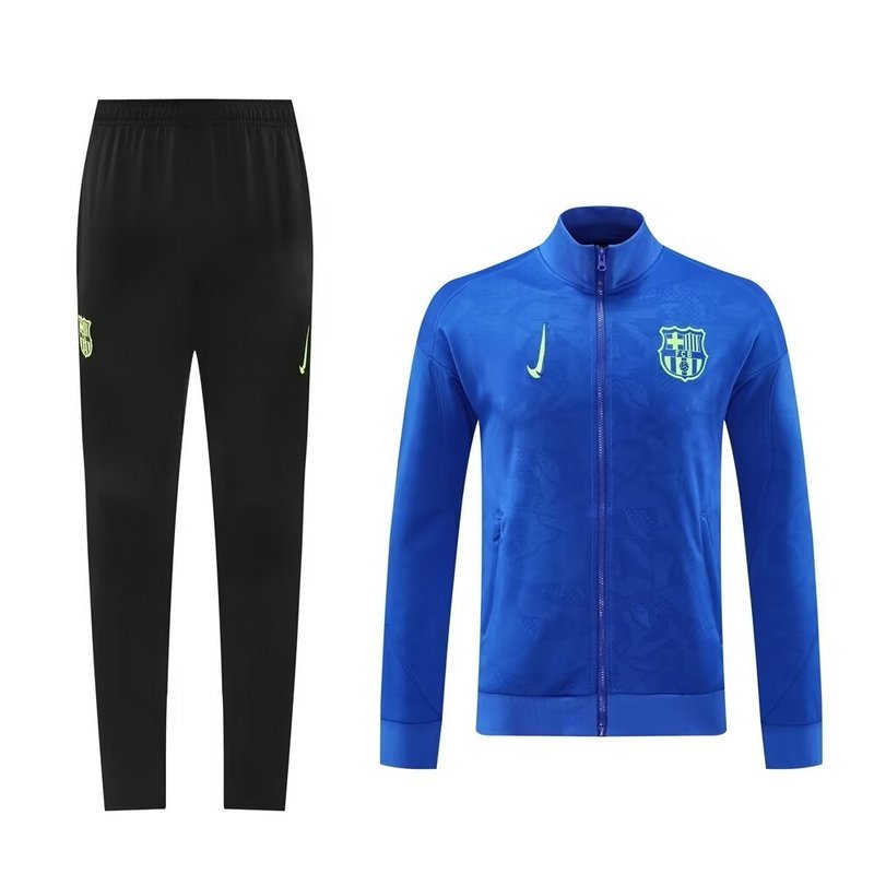 Barcelona 24-25 Adults Long Zipper Training Jersey  top + pants
