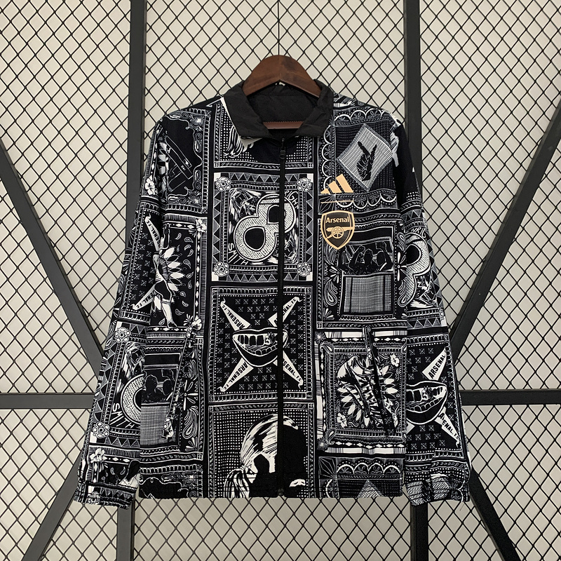 Arsenal 24/25 Both Reversible Windbreaker