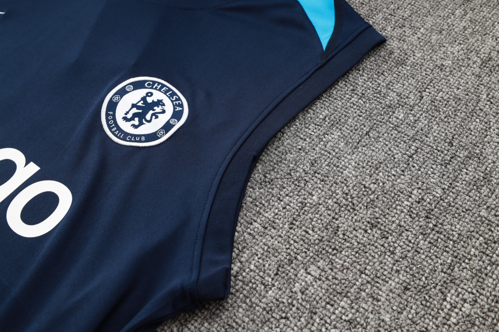 Chelsea 24/25 Adults sleeveless  Jersey+Shorts ﻿