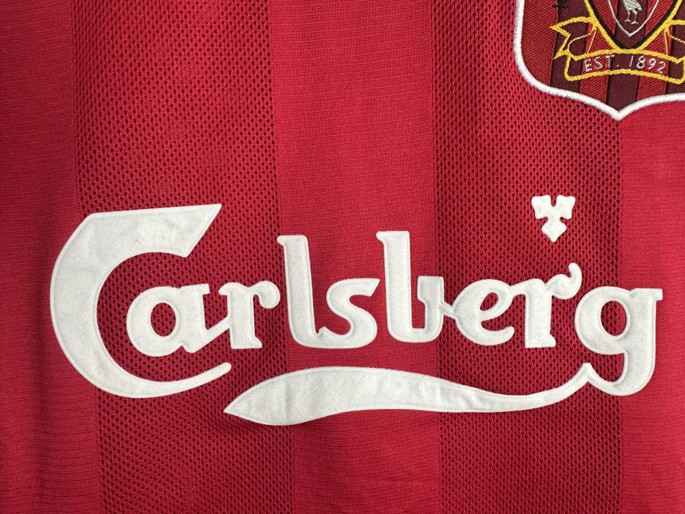 Liverpool Retro 1995-1996 season long home jersey