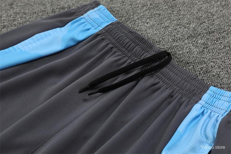 Argentina 24-25 adult long sleeved half zip training suit with top and pants