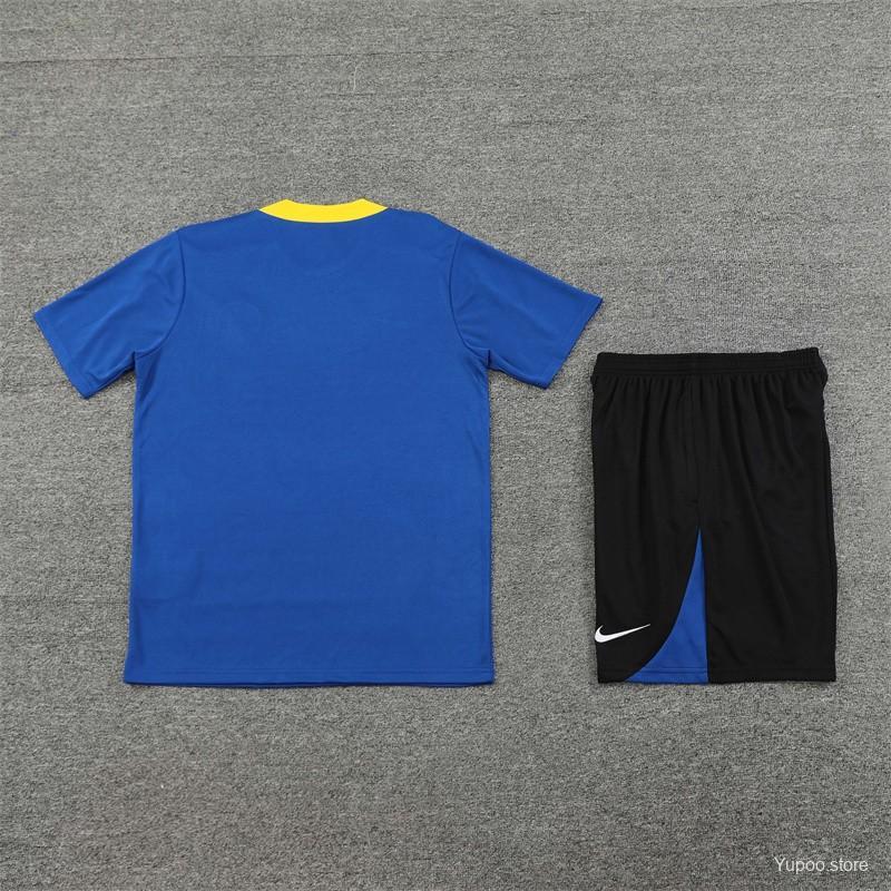 Inter Milan 24/25 Kids  Short Sleeve Jersey+Shorts