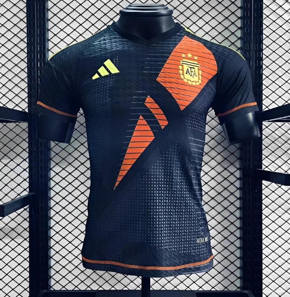 Argentina 24/25 Black Goalkeeper Jersey-Player Version