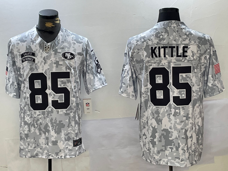 NFL 49ers City Royals KITTLE No. 85  baseball uniform