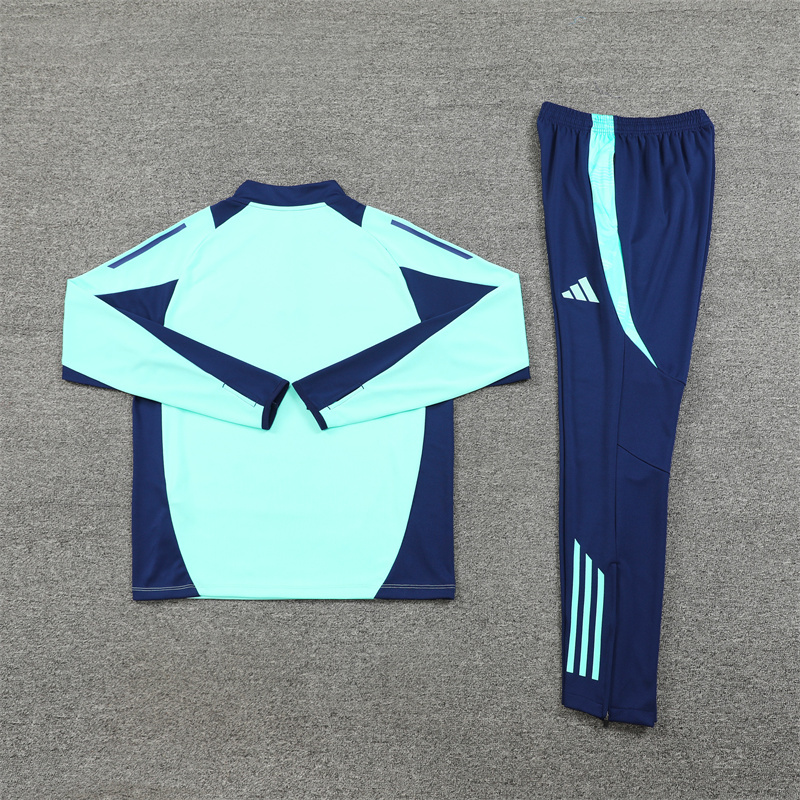 Arsenal 24/25 Adults  Long sleeves  half-zip training suit Top + pants