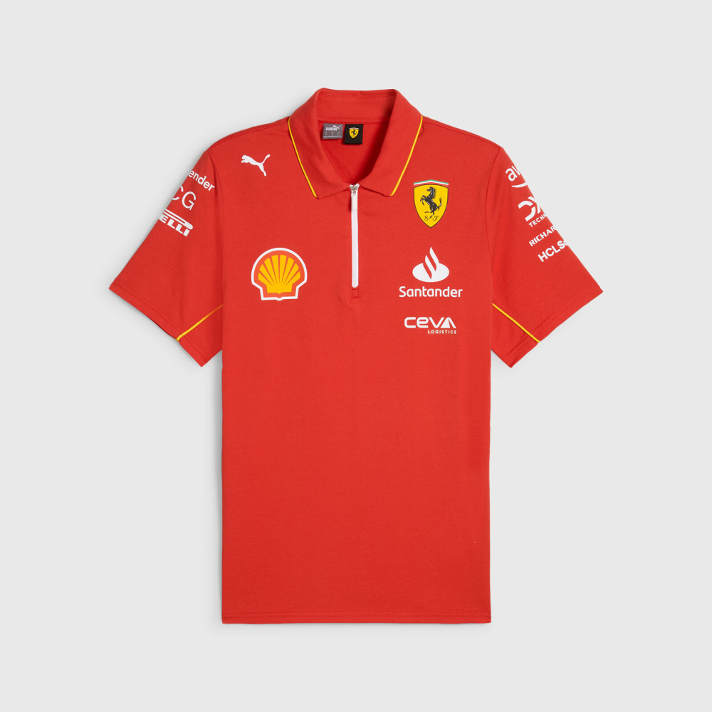 2024 Ferrari collared Adults jersey