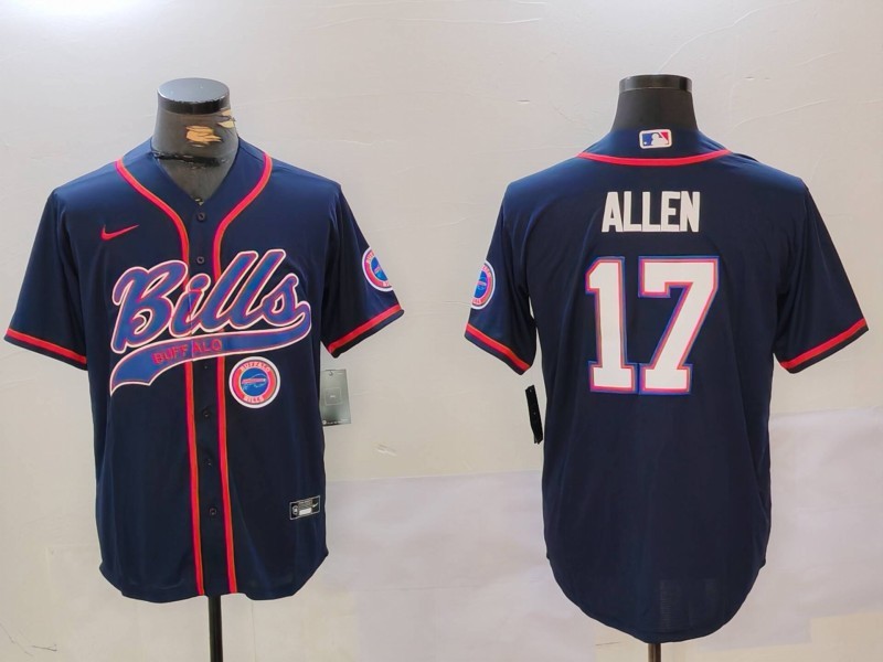 NFL Bills City Royals  baseball uniform