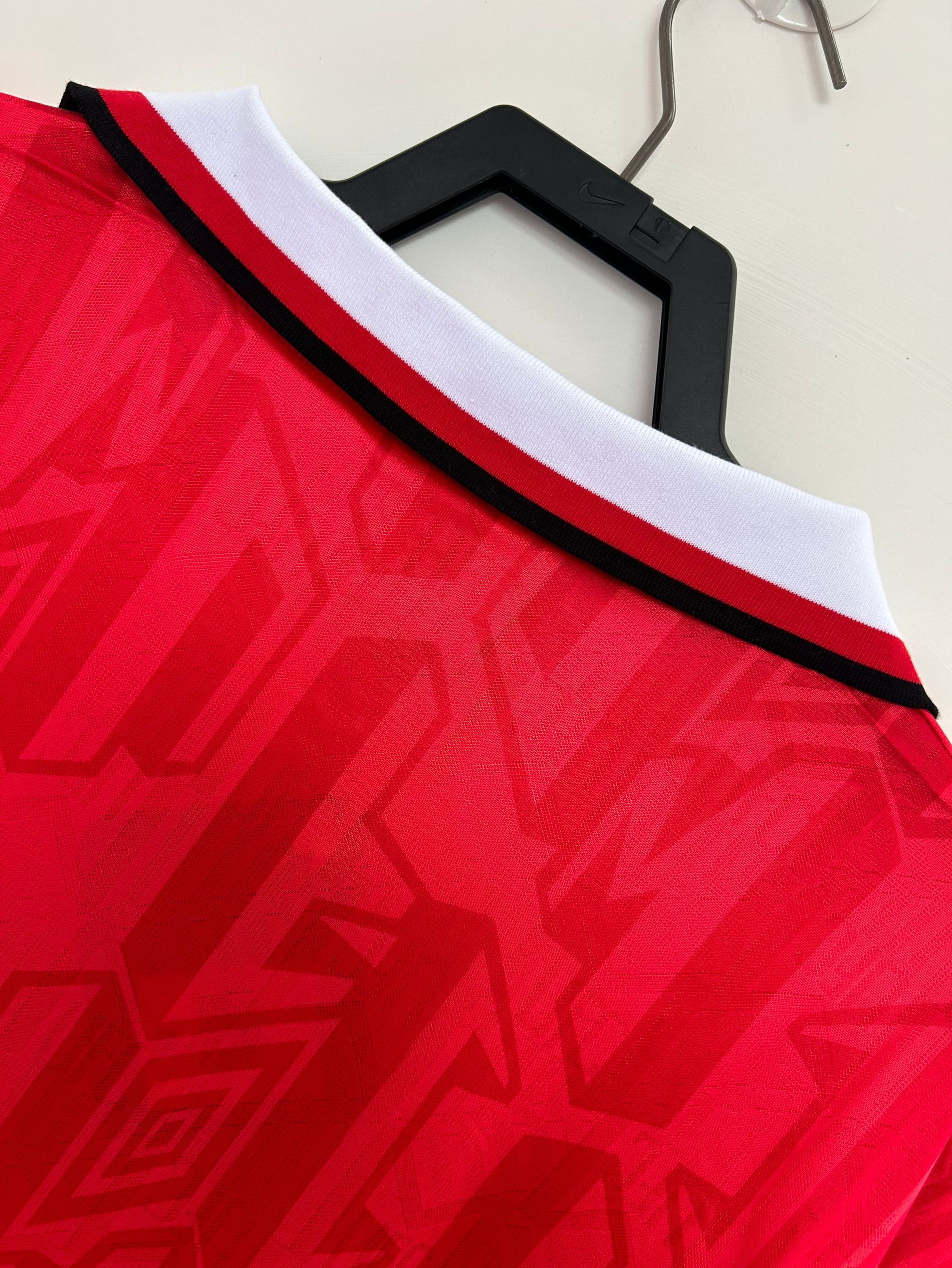 Manchester United Retro 1992-1994 season long home jersey