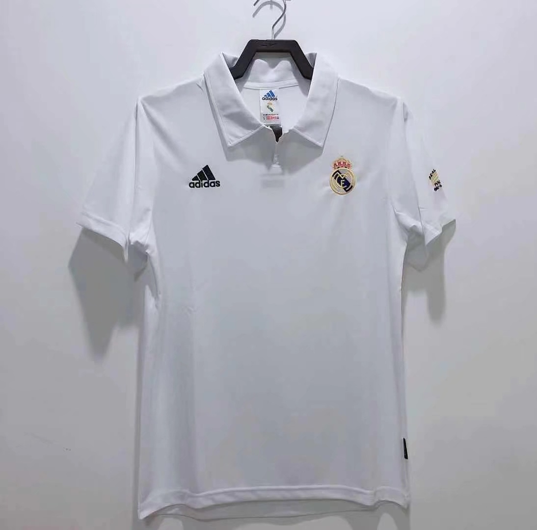 Real Madrid Retro 2002-2003 home court jersey